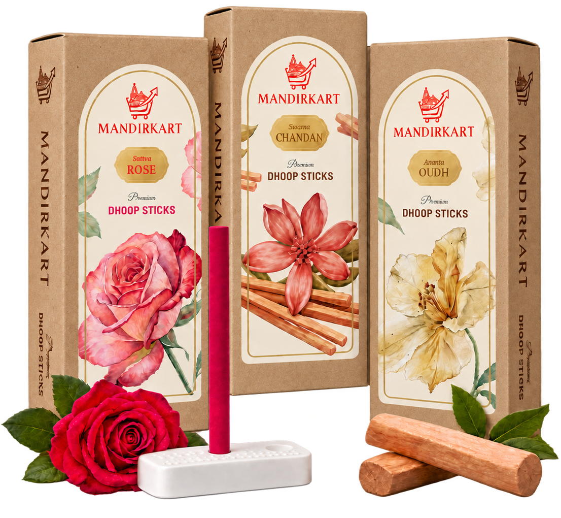 MandirKart premium dhoop sticks collection